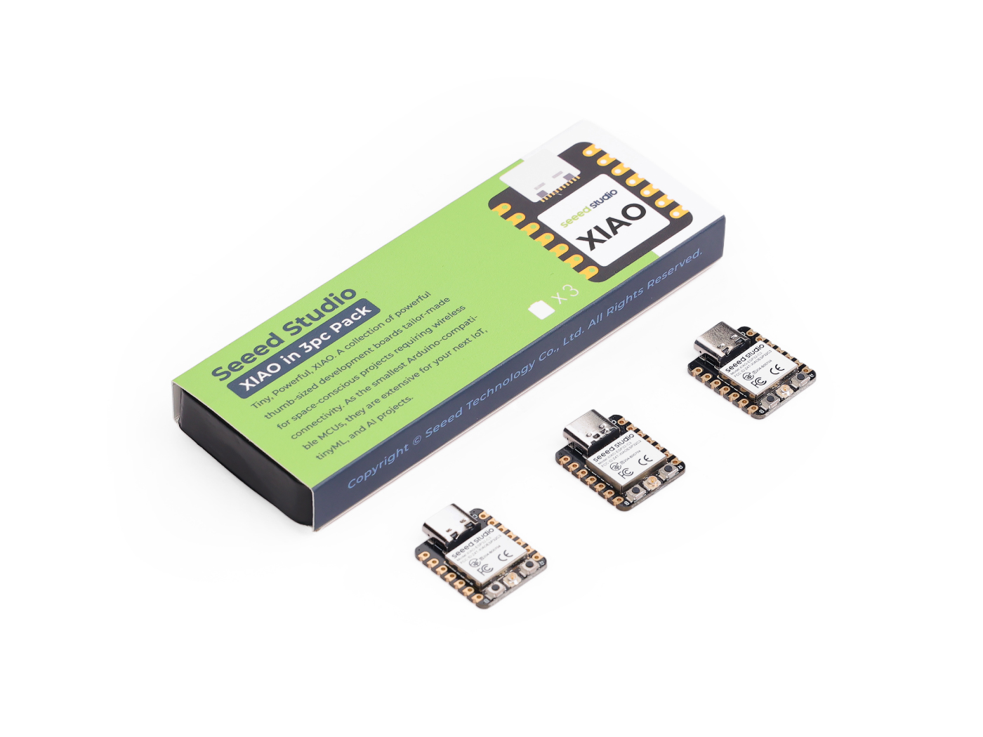 Esp32 C3 - 3PCS Paket XIAO ESP32C3 Mini Geliştirme