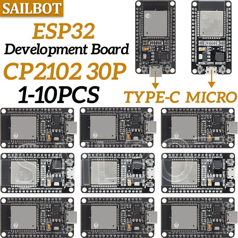 Esp32 Devkit - 1/5/10 adet WR-32 32-S Geliştirme Kurulu
