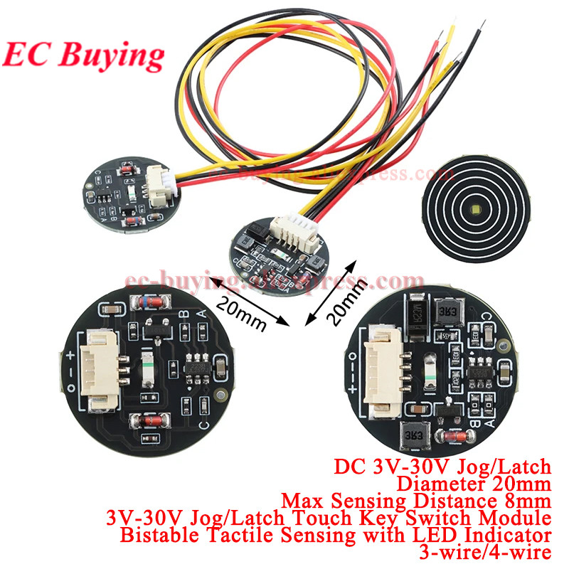 Esp32 Devkit - 1 Adet-10 Adet Dokunmatik Düğme Anahtarı