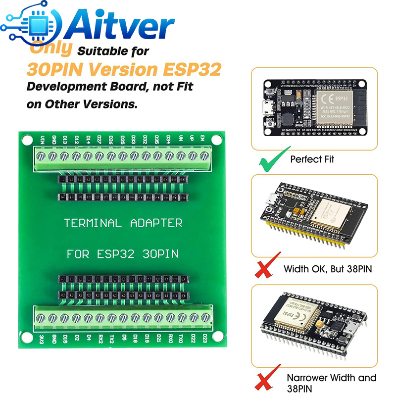 ESP32 30PIN Genişletme Kartı + - Esp32 Uart Module incelemesi ve fiyatı
