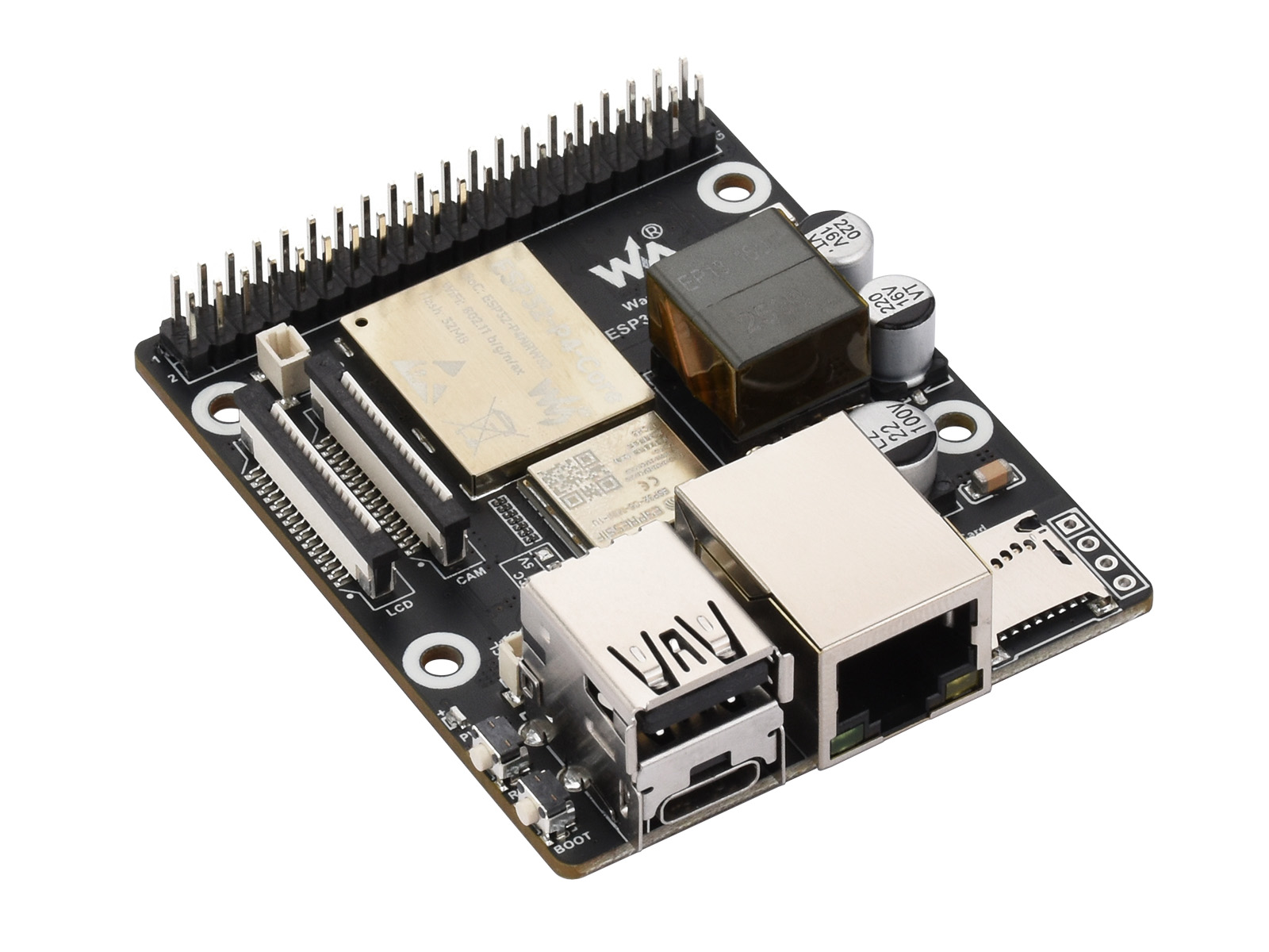 FireChip Waveshare ESP32-P4-WI - Esp32 P4 incelemesi ve fiyatı