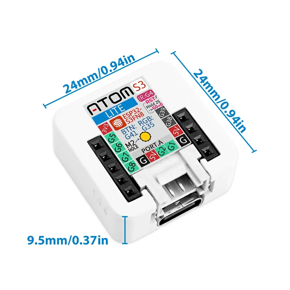 M5Stack AtomS3-Lite ESP32-S3 G - Esp32 Wifi Bluetooth Module incelemesi ve fiyatı