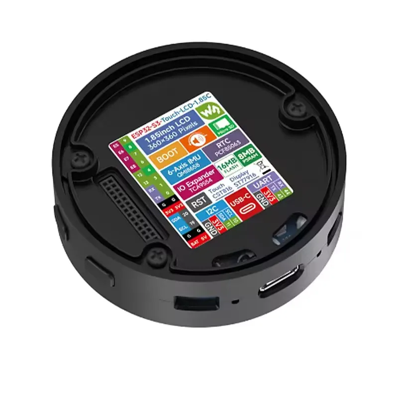 ESP32-S3 1.85 İnç Yuvarlak Dok - Esp32 incelemesi ve fiyatı