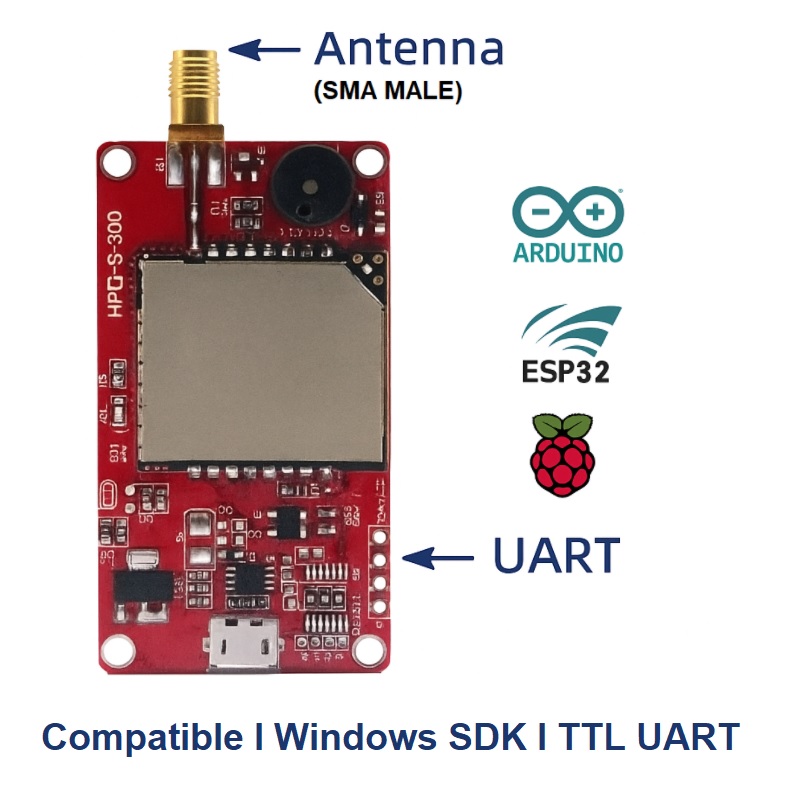 R300 UHF RFID Okuyucu Modülü,  - Esp32 Uart Module incelemesi ve fiyatı