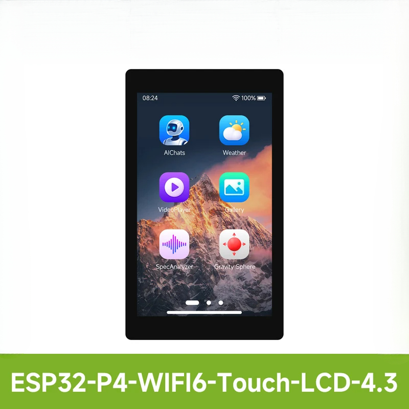 Waveshare ESP32-P4-WIFI6 4,3 i - Esp32 P4 incelemesi ve fiyatı